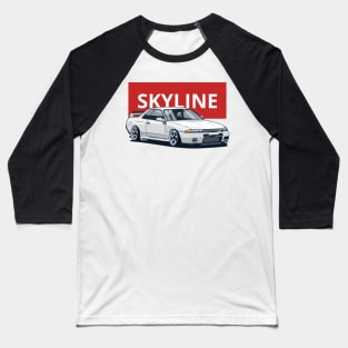 nissan skyline r32 Baseball T-Shirt